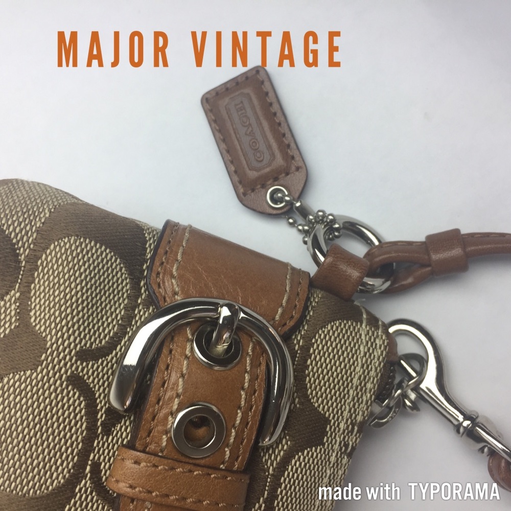 Coach wristlet